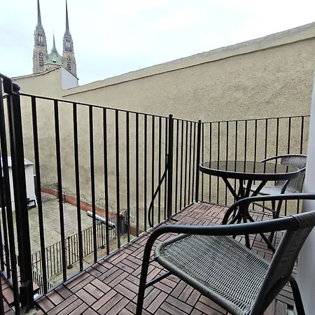 Center 2 Loznice Balkon Brno